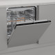 Gorenje Посудомийна машина вбудовувана, 16компл., A++, 60см, AquaStop, автоматичне відчинення, сенсорн.упр, 3и кошики, білий (GV16E1)