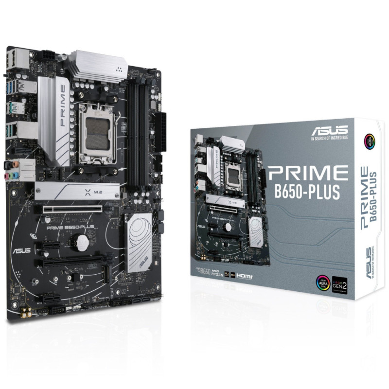 ASUS PRIME B650-PLUS sAM5 B650 4xDDR5 M.2 HDMI DP ATX (90MB1BS0-M0EAY0)