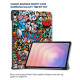 Чехол для планшета BeCover Smart Case Samsung Galaxy Tab S11 (SM-X730/X736) 11.0" Graffiti (714655)