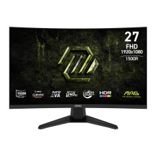 MSI Монітор MSI 27" MAG 275CF-X24 2xHDMI, DP, Audio, VA, 240Hz, 0.5ms, sRGB 111%, CURVED, AdaptiveSync (9S6-3CE91H-012)