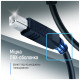 Кабель для принтера USB 2.0 AM/BM 3.0m black ColorWay (CW-CBUB073-BK)