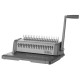 2E Plastic combs for the binder 22mm light gray 50pcs (2E-PL22-50LG)