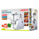 ARDESTO Meat grinder, 2000W, prod.-1.9kg/min, 3 cutting plates+for sausag.plates, 3 vegetable slicer, plastik, black-silver (MGA-2000W)