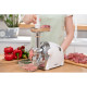ARDESTO Meat grinder, 2000W, prod.-1.9kg/min, 3 cutting plates+for sausag.plates, 3 vegetable slicer, plastik, black-silver (MGA-2000W)