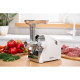 ARDESTO Meat grinder, 2000W, prod.-1.9kg/min, 3 cutting plates+for sausag.plates, 3 vegetable slicer, plastik, black-silver (MGA-2000W)