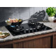 Electrolux Варочная поверхность газ на стекле, 60см, чугун, черный (KGG6437K)
