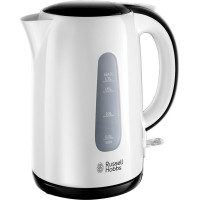 Russell Hobbs Электрочайник My Breakfast 1.7л, пластик, бело-черный (25070-70)