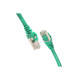 2E Cat 6, S-FTP экран оплётка фольга, RJ45, 4Х2 27AWG , 7/0.14 Cu, 1.50 m, PVC, Green (2E-PC6SFTPCOP-150GRN)