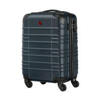Wenger Amplar, Carry-On Hardside Case, Navy Blue (653144)
