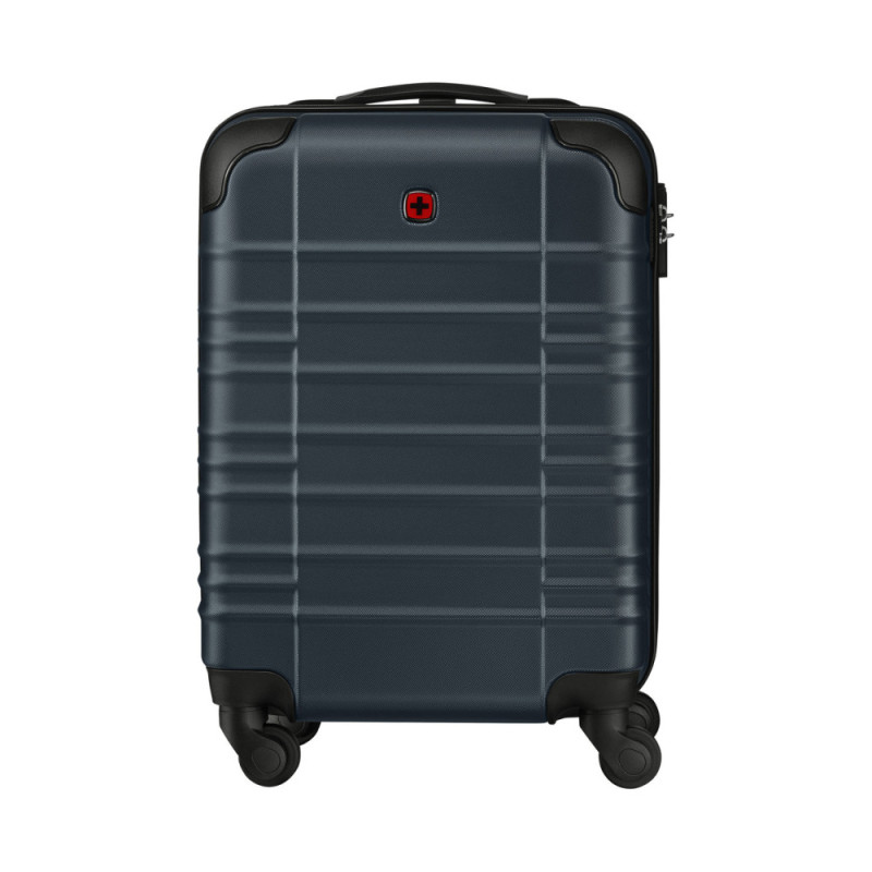 Wenger Amplar, Carry-On Hardside Case, Navy Blue (653144)
