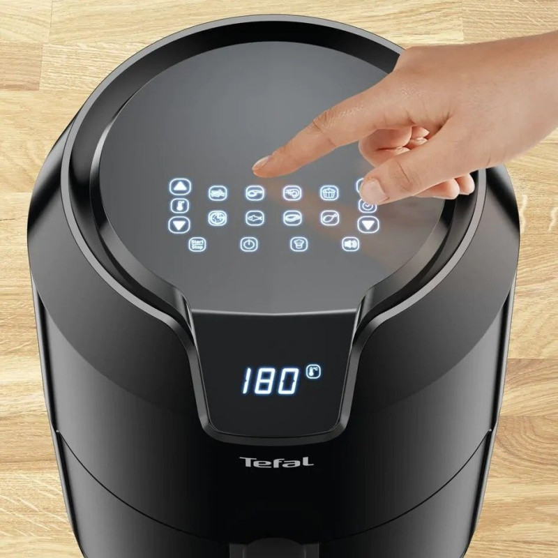 Tefal Мультипіч Easy Fry Precision, 1500Вт, чаша-4.2л, сенсорне керув., пластик, чорний (EY401815)