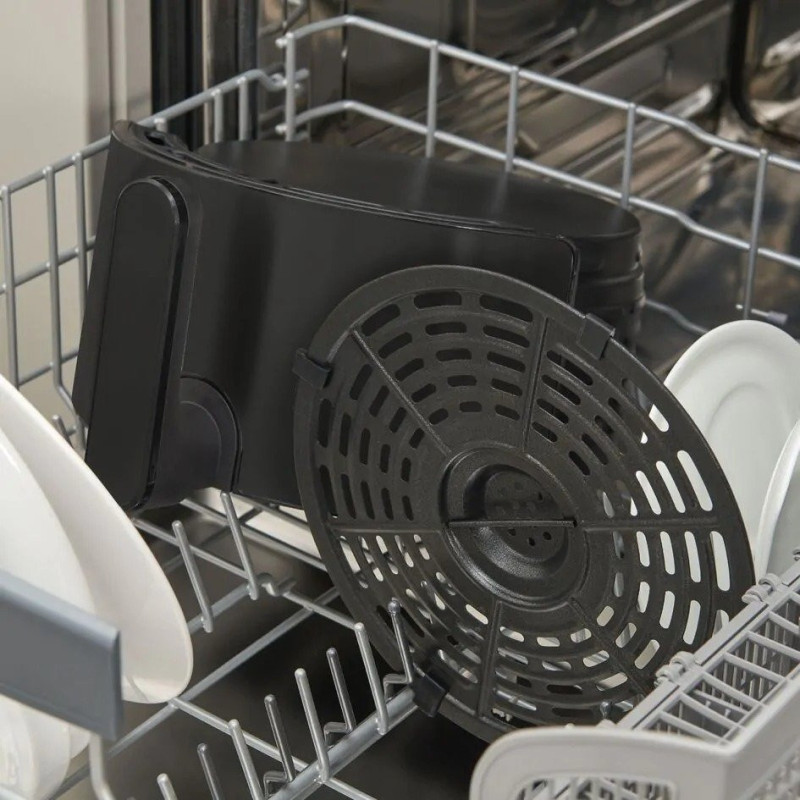 Tefal Мультипіч Easy Fry Precision, 1500Вт, чаша-4.2л, сенсорне керув., пластик, чорний (EY401815)