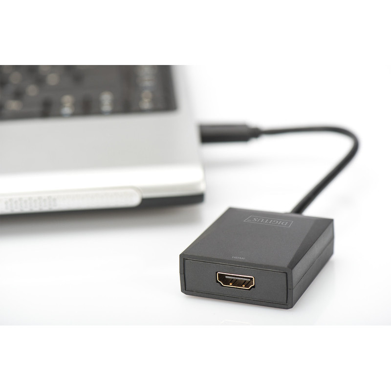 Digitus USB 3.0 to HDMI Adapter, 1080p Input USB, Output HDMI (DA-70841)