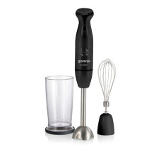 Gorenje submersible blender 800W, 3in1, bowl-500ml, chopper, black (HBC802QB)