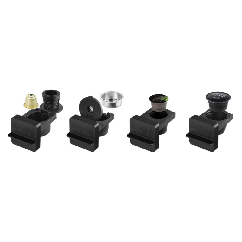 CATLER сoffe maker capsule Renzo, 1.6L, capsules, display, black (ES751BRENZO)