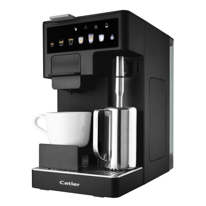 CATLER сoffe maker capsule Renzo, 1.6L, capsules, display, black (ES751BRENZO)