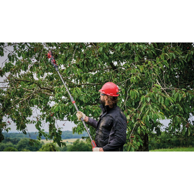 Einhell Telescopic cordless pruning shears GP-LS 18/28 Li T BL - Solo, PXC, 18V, brushless, thickness. 28/14 mm, SK5 steel, telescopic handle, 0.82 kg (without battery and charger) (3408330)