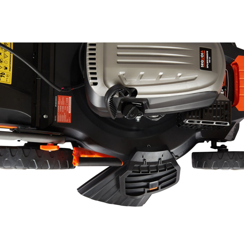 SEQUOIA SPLM5100S Self-Propelled Gasoline Lawn Mower, 2.9 kW, 51 cm, 60 L, 22–75 mm, 30 kg