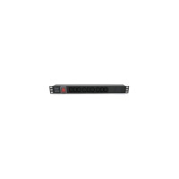 Силовой блок 19" 9 розеток С13, без кабеля, выключатель, металл. корпус Voltronic (PPX9PDUGR)