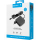 Зарядное устройство Sandberg USB-C 65W GaN built-in cable USB-C 2.0m black (135-79)