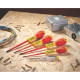 Stanley Screwdriver FatMax set of 7 pcs., for work under a voltage of 1000V, straight slot 3.5x75mm/5.5x150mm, screwdrivers for slot Philips Ph1x100/Ph2x125 (XTHT0-62692)