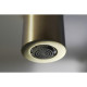 Deante Shower system Silia with mixer tap, shower - shower head, hand shower, handle - on a slide bar, brushed gold (NQS_R4XM)