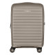 2E Suitcase Small, Aero, polypropylen, 35/44 L, TSA, 4 wheels, EXP, taupe (2E-SPP-AERO-S-TP)