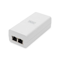 Digitus Gigabit Ethernet PoE+ Injector 802.3at, 30 W small housing, white (DN-95132)