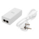 Digitus PoE-Инжектор PoE+ 802.3at, 10/100/1000 Mbps, Output max. 48V, 30W, белый (DN-95132)