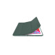 Чехол для планшета BeCover Tri Fold Soft TPU Silicone Apple iPad Air 13" M2/M3 (2024/2025) Dark Green (711470)