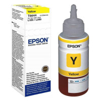 Контейнер с чернилами Epson 664 yellow (70мл) L100/L200 (C13T66444A)