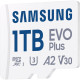 Карта памяти Samsung 1TB microSDXC Class UHS-I U3 V30 A2 EVO Plus + SD Adapter (MB-MC1T0SA)