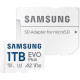 Карта памяти Samsung 1TB microSDXC Class UHS-I U3 V30 A2 EVO Plus + SD Adapter (MB-MC1T0SA)