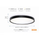 Osram Світильник накладний  CEILING LUXO 36Вт 4000К чорний (4099854651397)
