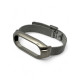 Ремінець до фітнес браслета BeCover Metal для Xiaomi Mi Smart Band 9 Silver (711979)