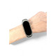 Ремінець до фітнес браслета BeCover Metal для Xiaomi Mi Smart Band 9 Silver (711979)