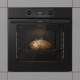 Gorenje Духова шафа Gorenje електрична, 77л, A+, дисплей, IconLed, піроліз, готув. на різн рівнях, чорний (BOP6373E28EBG)