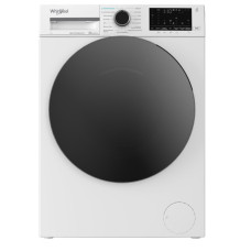 Whirlpool Whirlpool WM front load, 7kg, 1200, A, 49.6cm, display, steam, invertor, black door, white (WAM762WBCUA)