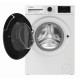 Whirlpool Whirlpool WM front load, 7kg, 1200, A, 49.6cm, display, steam, invertor, black door, white (WAM762WBCUA)