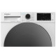 Whirlpool Whirlpool WM front load, 7kg, 1200, A, 49.6cm, display, steam, invertor, black door, white (WAM762WBCUA)