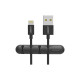 Держатель для кабеля Ugreen LP114 Cable Organizer (2 pack) Black (30762)