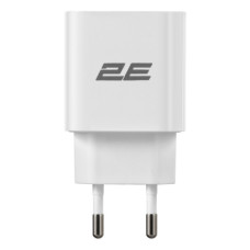 Зарядное устройство 2E 30W USB-C PD white (2E-WC1USBC30W-W)