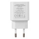 Зарядное устройство 2E 30W USB-C PD white (2E-WC1USBC30W-W)