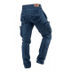 Neo Tools Denim work pants, 98% cotton and 2% elastane, XXXL(58), dark blue (81-229-XXXL)