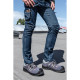 Neo Tools Denim work pants, 98% cotton and 2% elastane, XXXL(58), dark blue (81-229-XXXL)