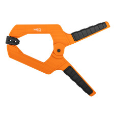 Neo Tools Clamp, Spring Clamp, Plastic, 100mm (45-523)