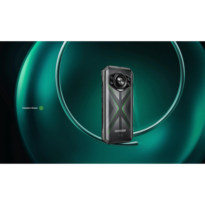 Doogee Смартфон S118 6.58' 12/512ГБ, 2SIM, 10800мА•ч, черно-зеленый (6923740243459) Doogee Смартфон S118 6.58' 12/512ГБ, 2SIM, 10800мА•ч, черно-зеленый (6923740243459)