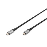 Digitus DIGITUS USB 4 connection cable, TypeC to TypeC, AL-Housing PP Braid 4K@60Hz, PD3.0, 20Gbits/s, 3m, bl. (DB-300443-030-S)