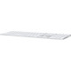Клавиатура Apple Magic Keyboard with Touch ID Bluetooth/USB UA White (MXK73UA/A)