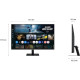 Samsung Monitor 32" S32FM702 2xHDMI, USB, Bluetooth, MM, VA, 3840x2160, 4ms (LS32FM702UIXUA)